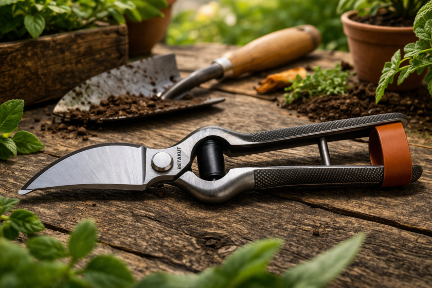 805 pruner - signature Betakut product in Brushed Steel