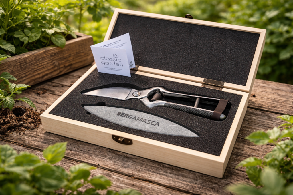 Gift box with 805-23 and sharpening stone